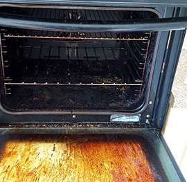 A dirty Oven